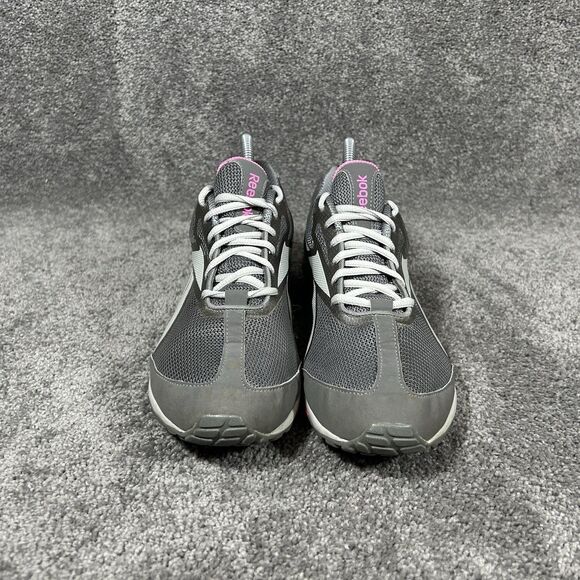 Reebok SlimTone J84822 Women’s Size 7.5 Gray Smooth Fit Training Shoes Used - Picture 5 of 13
